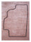 Wollteppich - 210 x 150 cm - orange