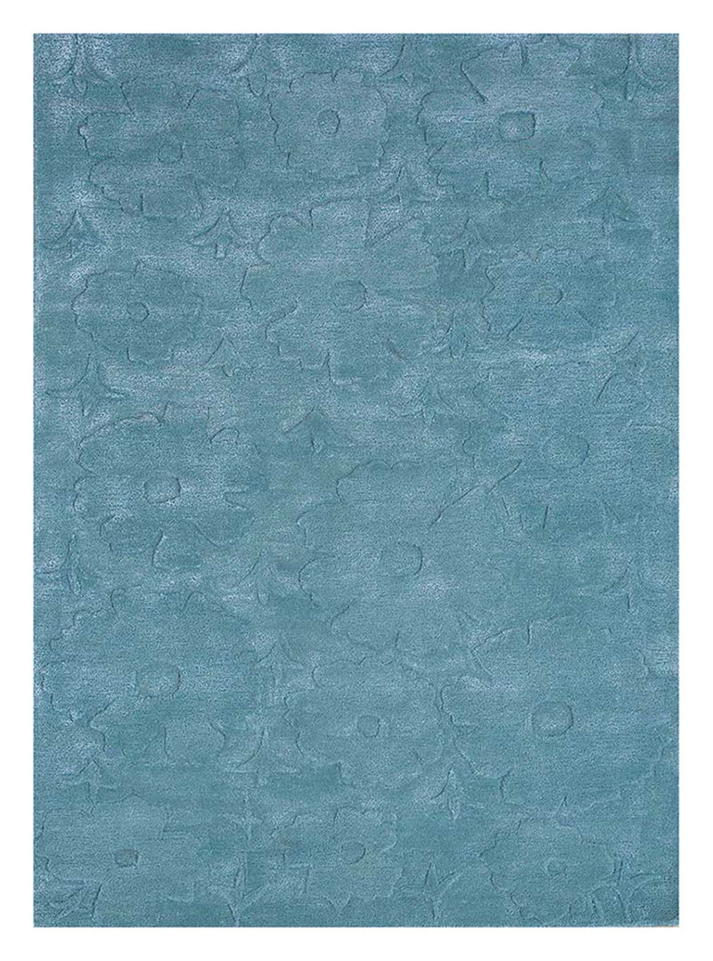 Wollteppich - 270 x 180 cm - türkis