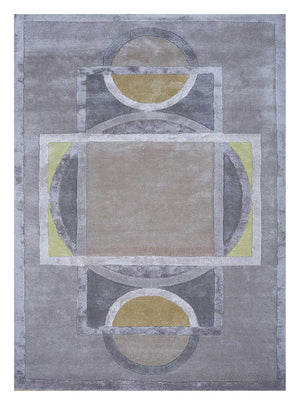 Wollteppich - 270 x 180 cm - violett