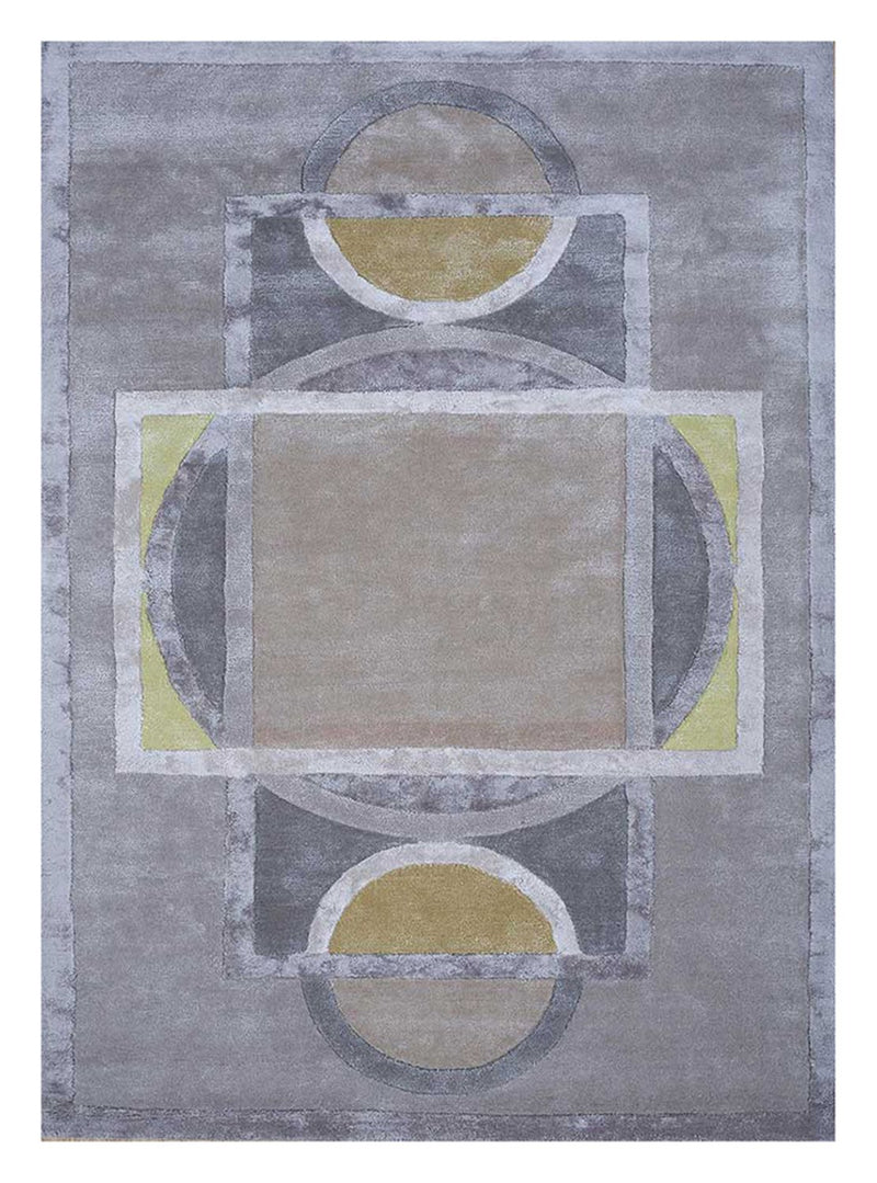 Wollteppich - 270 x 180 cm - violett