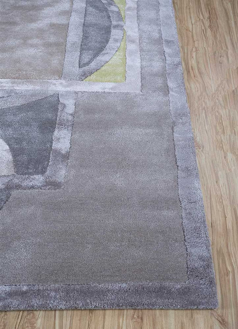 Wollteppich - 270 x 180 cm - violett