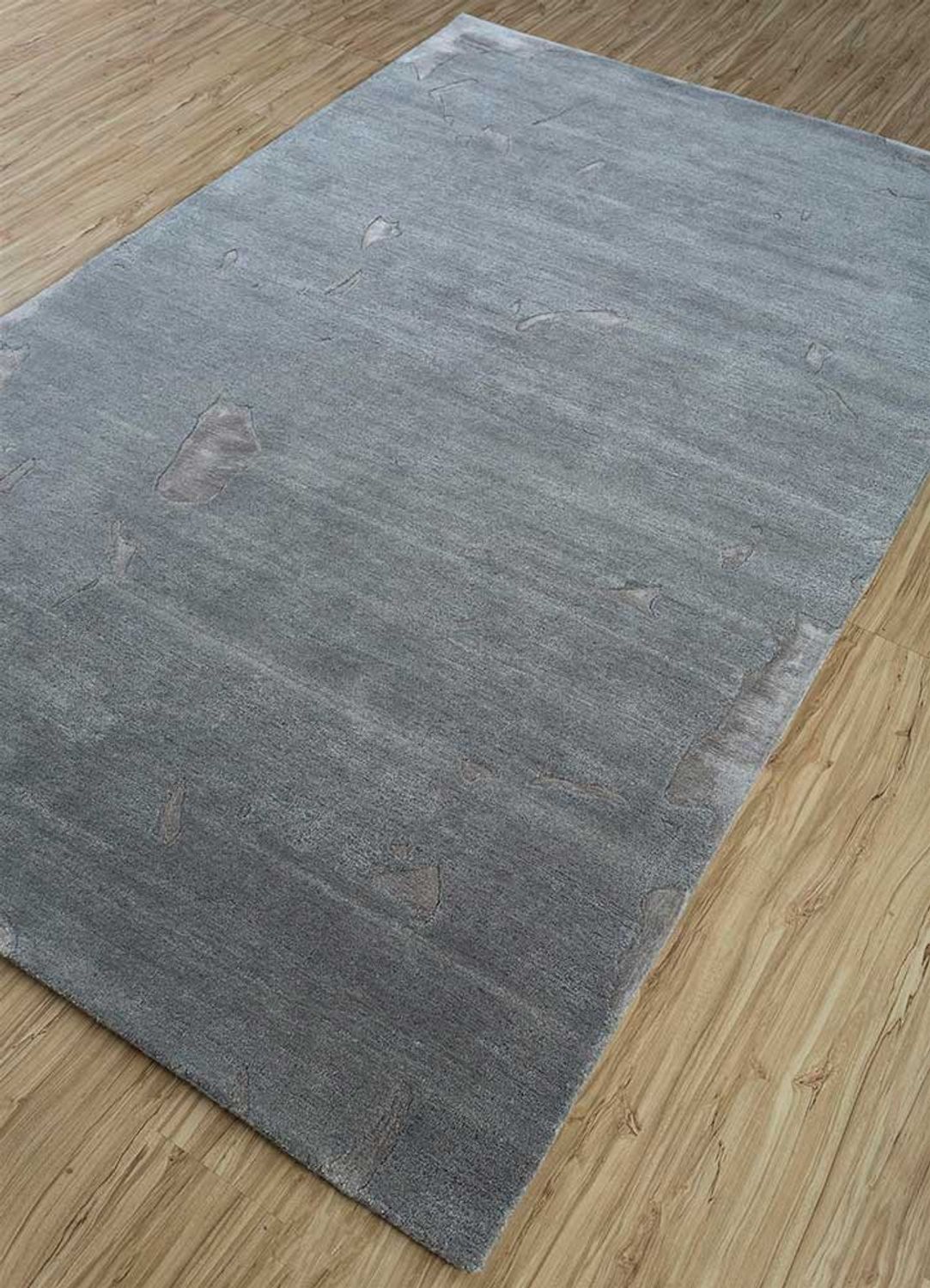 Wollteppich - 270 x 180 cm - grau