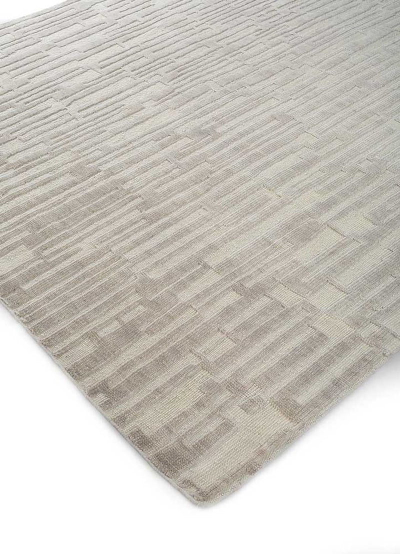 Wollteppich - 300 x 240 cm - grau