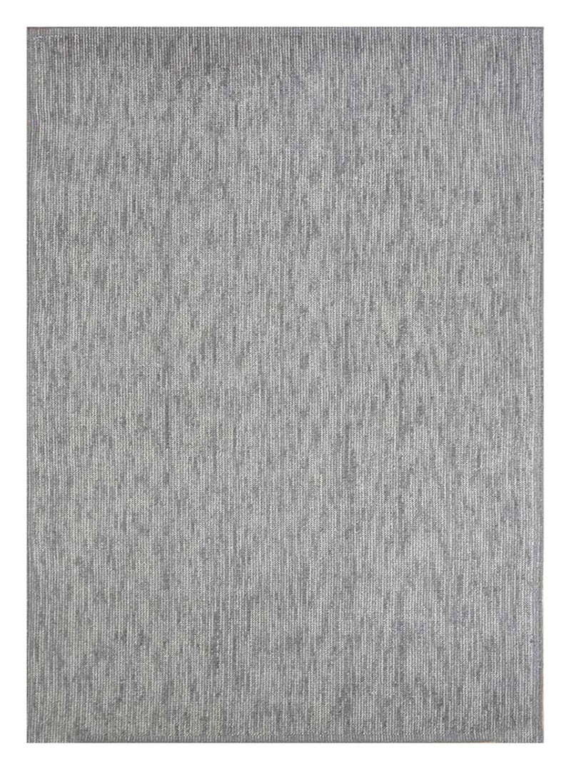 Wollteppich - 240 x 150 cm - grau