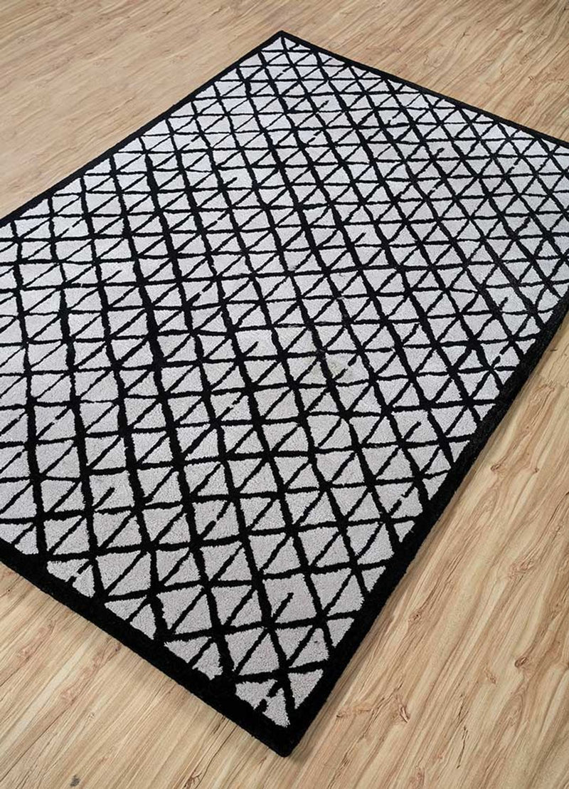 Wollteppich - 360 x 270 cm - hellgrau