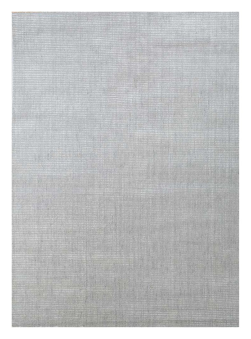 Wollteppich - 240 x 150 cm - hellgrau