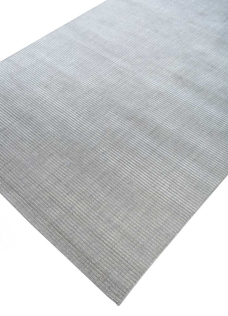 Wollteppich - 240 x 150 cm - hellgrau