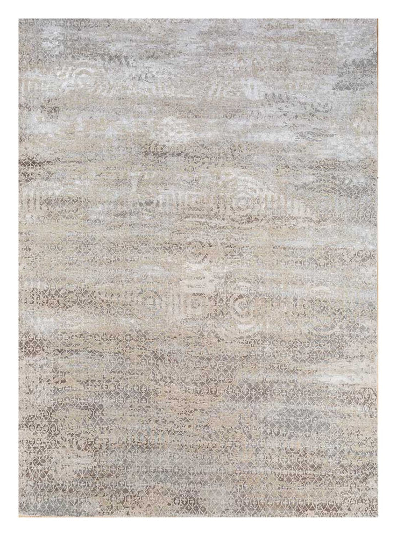 Wollteppich - 300 x 240 cm - grau