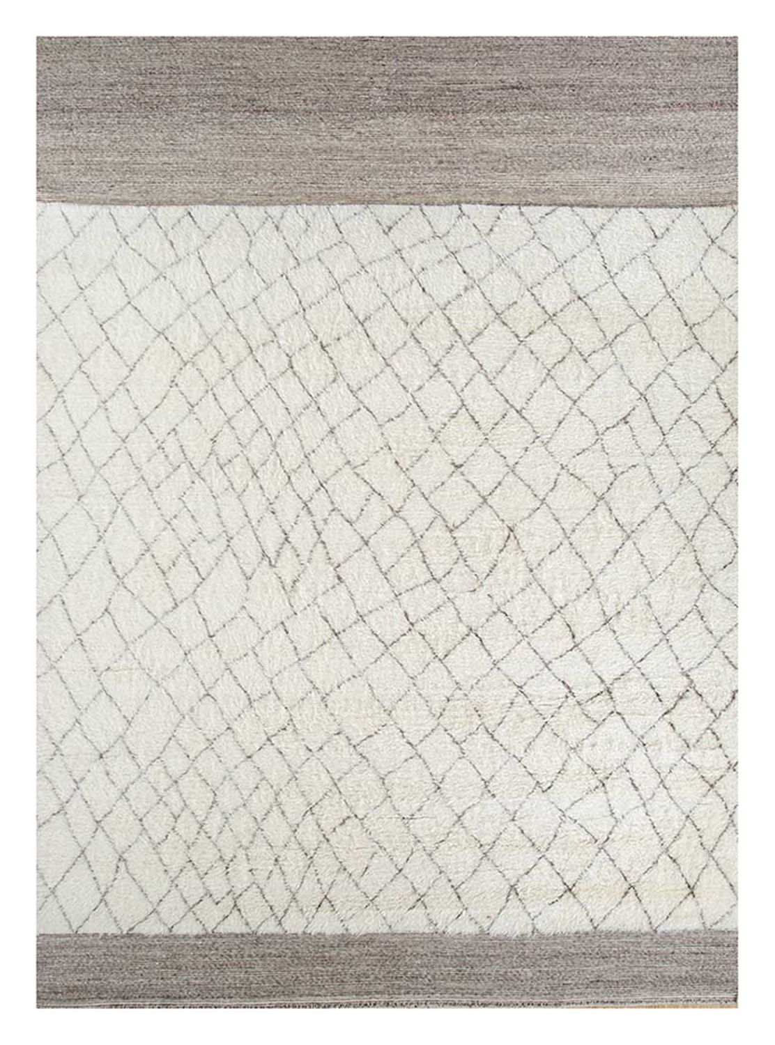 Wollteppich - 300 x 240 cm - creme