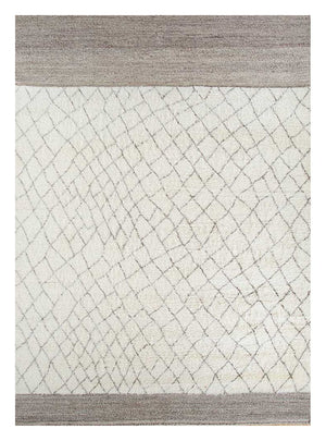 Wollteppich - 300 x 240 cm - creme