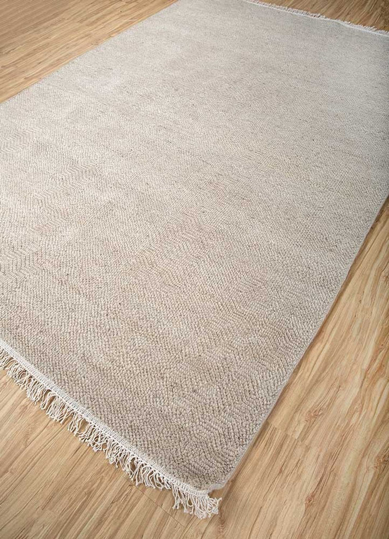 Wollteppich - 270 x 180 cm - creme