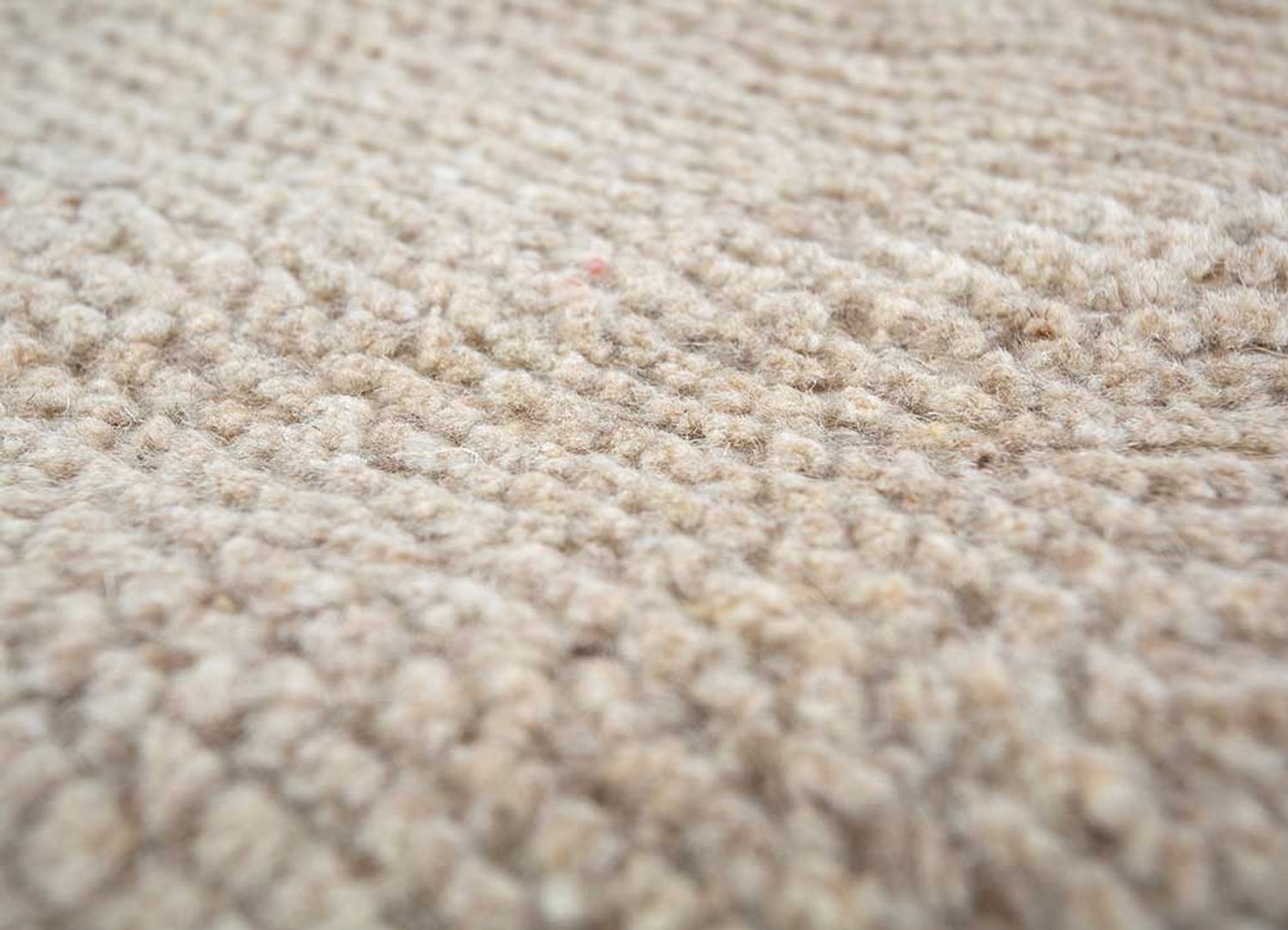 Wollteppich - 270 x 180 cm - creme