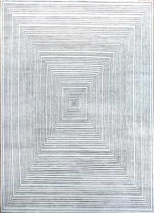 Viskose Teppich - 420 x 300 cm - creme