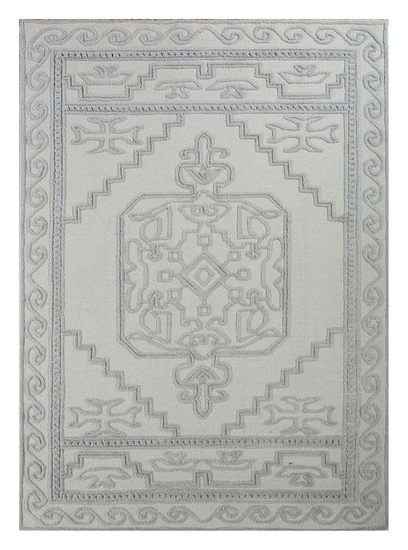 Wollteppich - 270 x 180 cm - creme