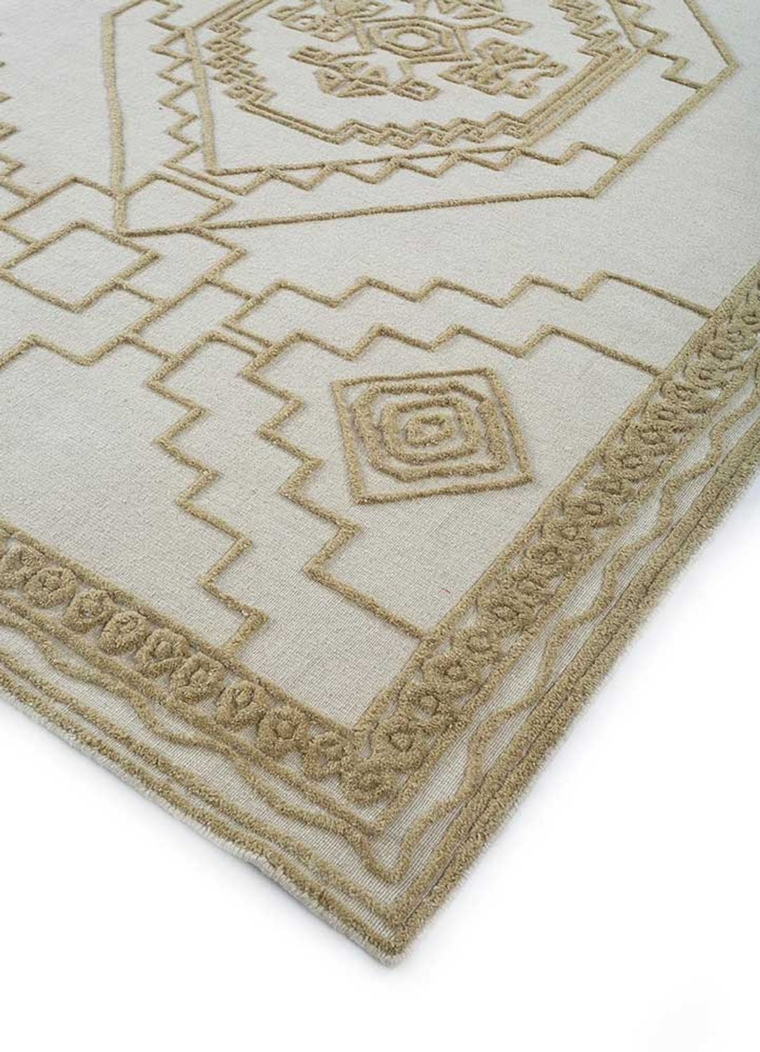 Wollteppich - 270 x 180 cm - creme