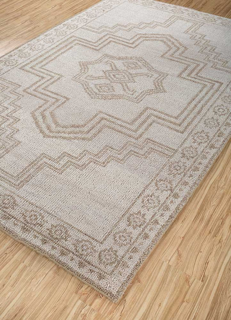 Wollteppich - 270 x 180 cm - creme