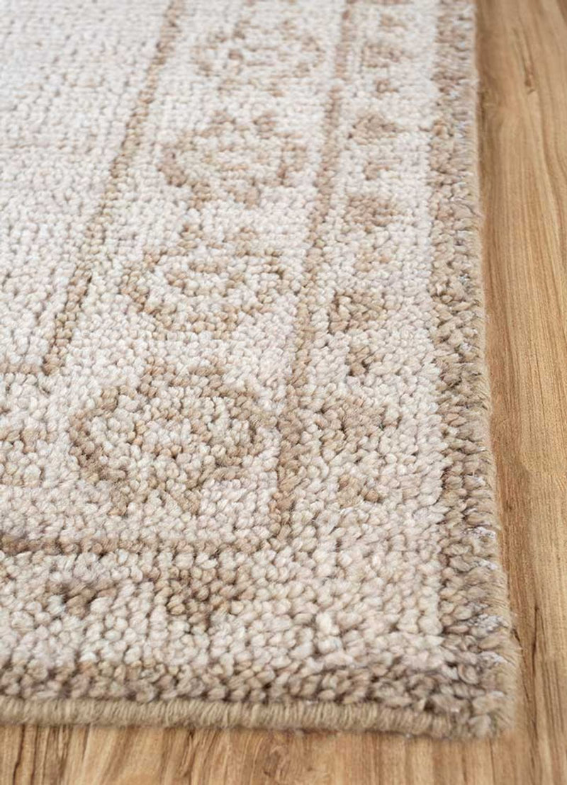 Wollteppich - 270 x 180 cm - creme
