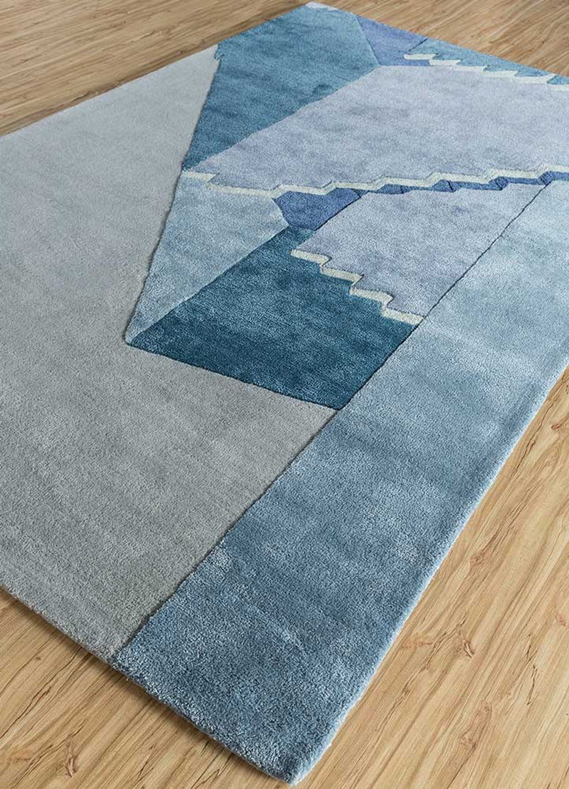 Wollteppich - 240 x 150 cm - mehrfarbig