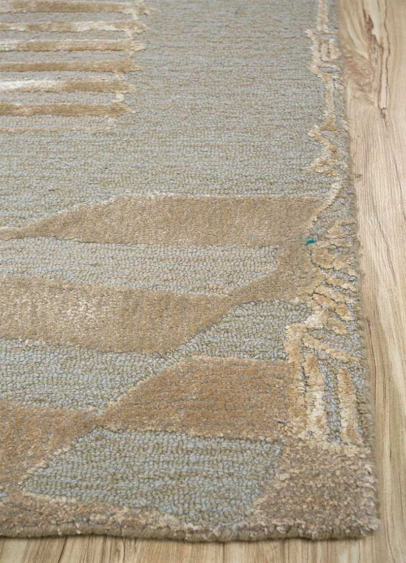 Wollteppich - 240 x 150 cm - beige