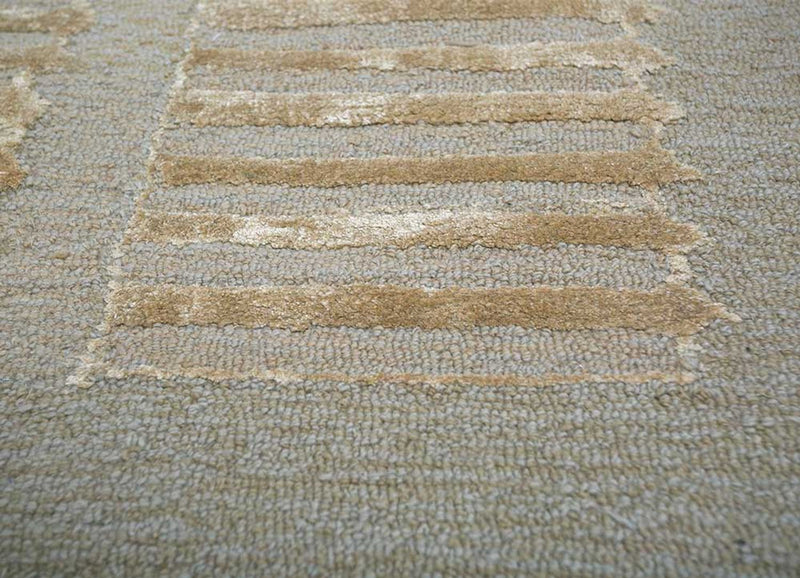 Wollteppich - 240 x 150 cm - beige