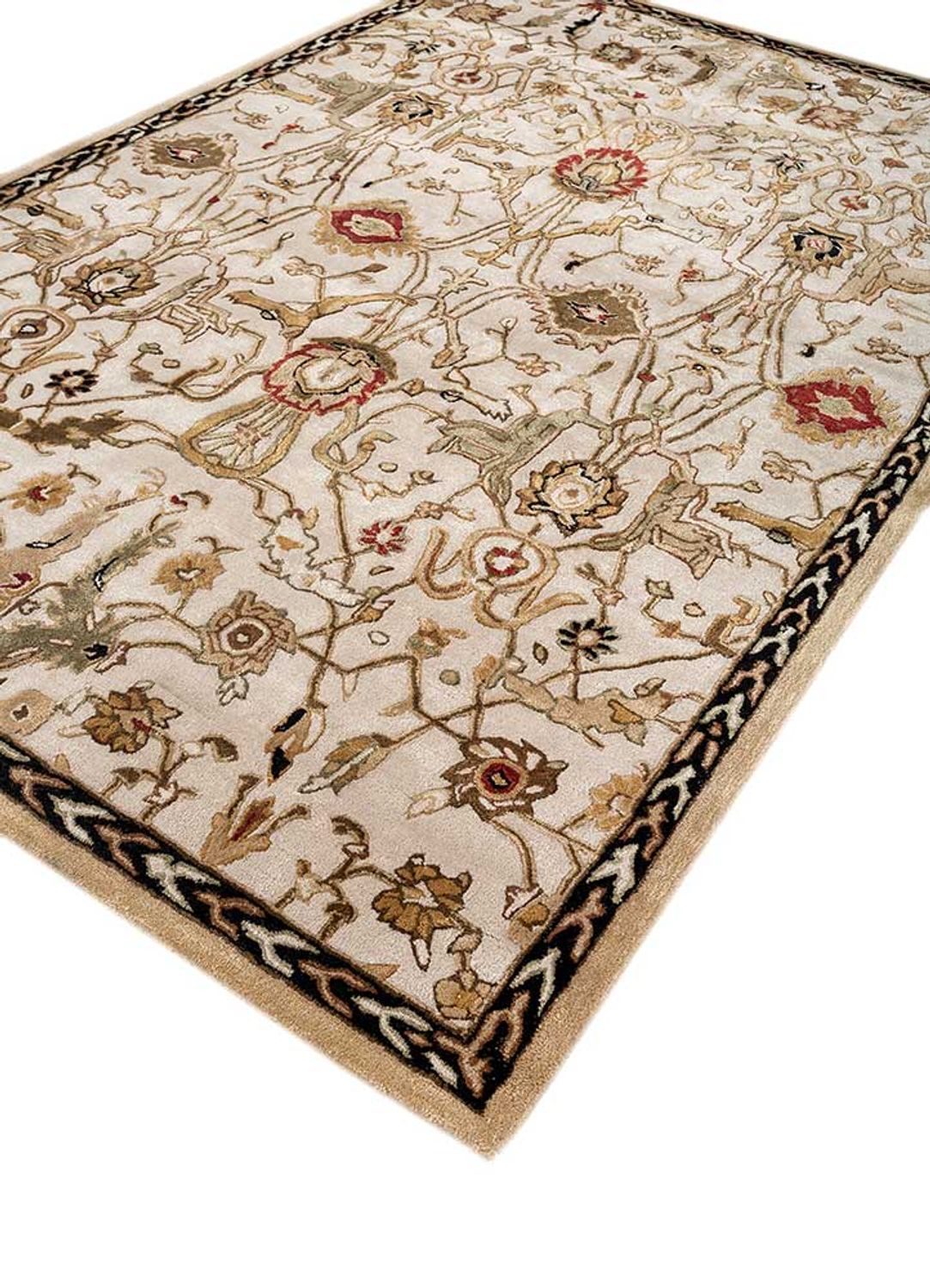 Wollteppich - 270 x 180 cm - creme