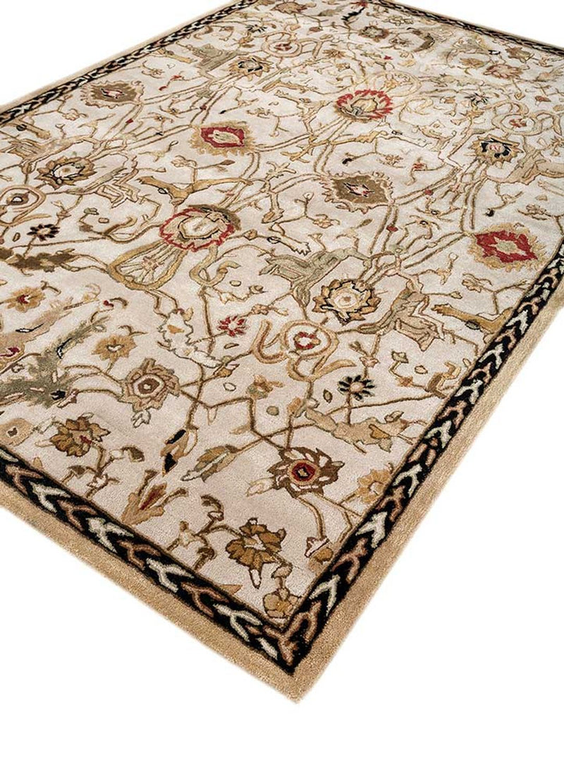Wollteppich - 270 x 180 cm - creme