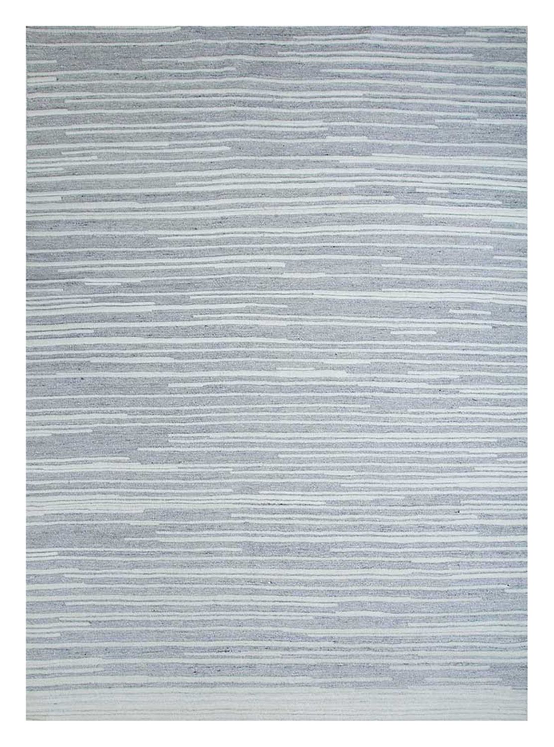 Wollteppich - 300 x 240 cm - hellgrau