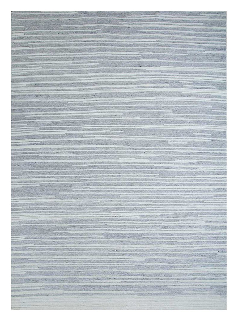 Wollteppich - 300 x 240 cm - hellgrau