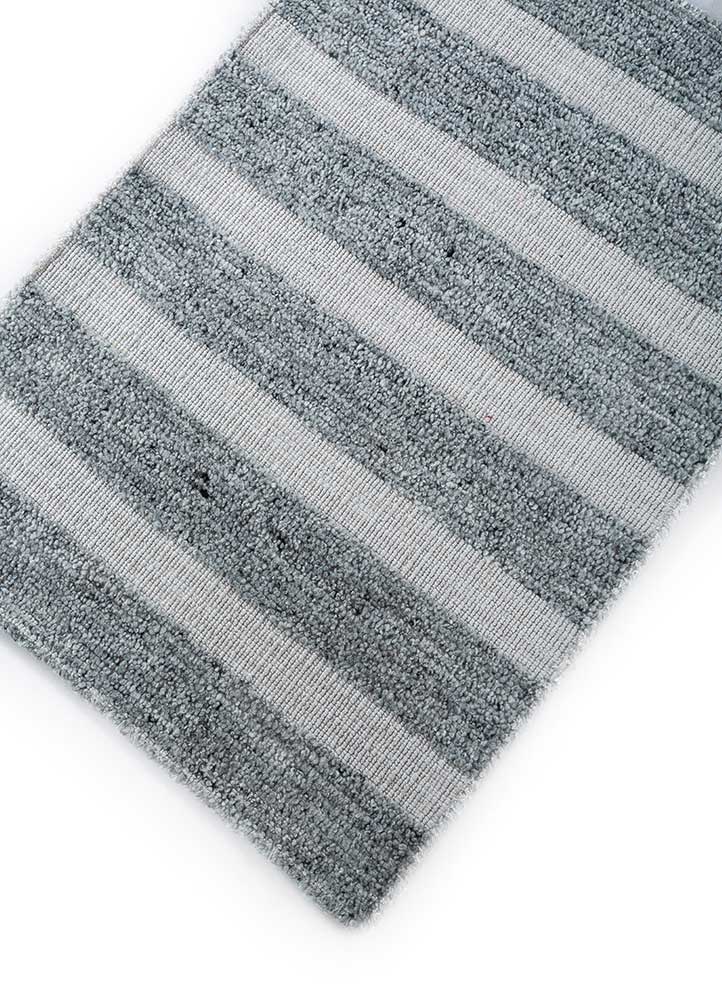 Wollteppich - 90 x 60 cm - petrolblau