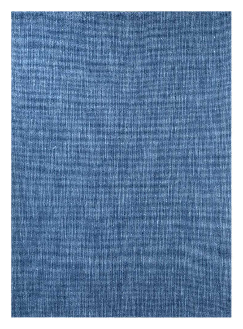 Wollteppich - 300 x 240 cm - blau