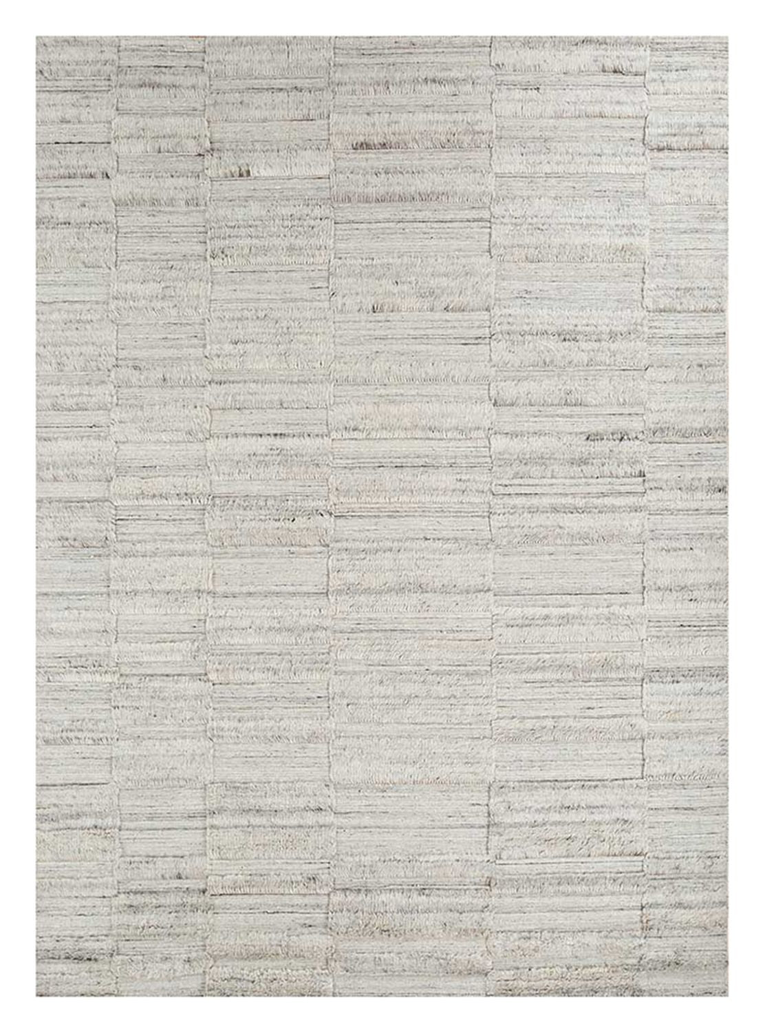 Wollteppich - 300 x 240 cm - weiß