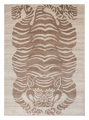 Wollteppich - 270 x 180 cm - creme