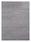 Wollteppich - 300 x 240 cm - grau