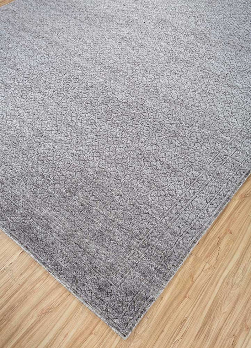 Wollteppich - 300 x 240 cm - grau