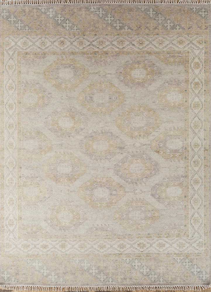 Wollteppich - 300 x 240 cm - gold