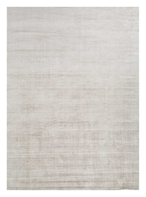 Viskose Teppich - 270 x 180 cm - hellgrau