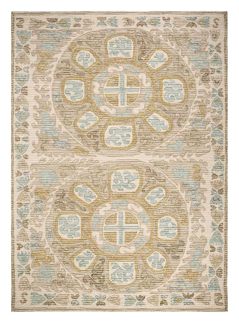 Wollteppich - 270 x 180 cm - beige