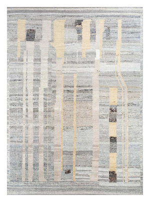 Wollteppich - 300 x 240 cm - hellgrau