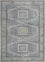 Wollteppich - 240 x 150 cm - grau