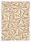 Wollteppich - 240 x 150 cm - gold