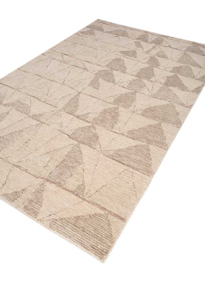 Wollteppich - 240 x 150 cm - creme