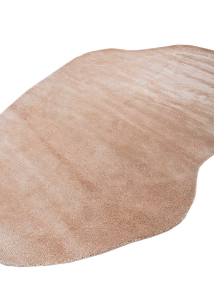 Designer Teppich sonderform  - 225 x 150 cm - orange