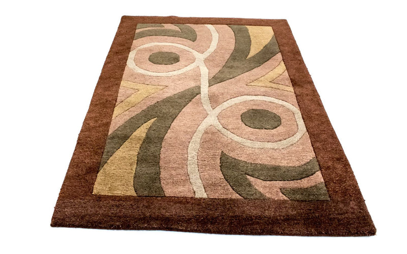 Nepal Teppich 178 x 119 cm - braun