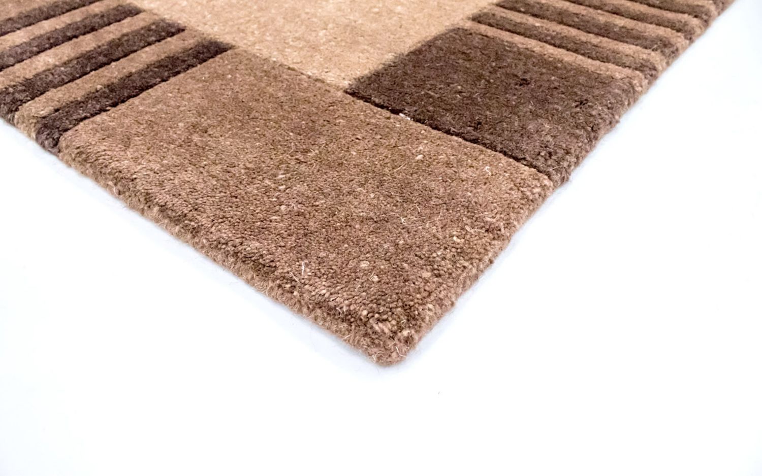 Nepal Teppich 177 x 120 cm - braun