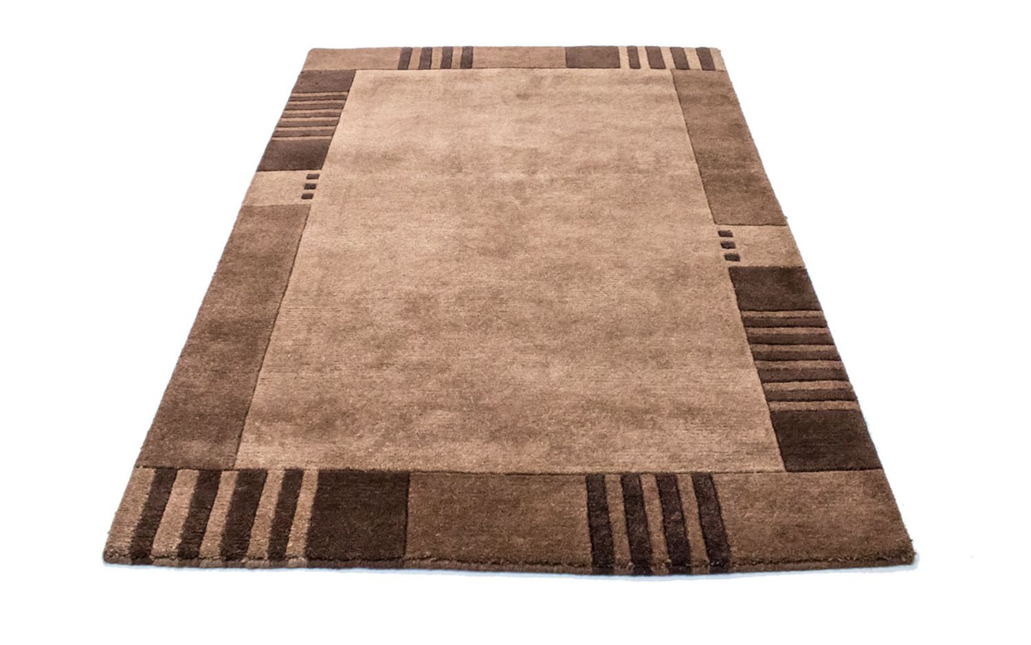 Nepal Teppich 177 x 120 cm - braun