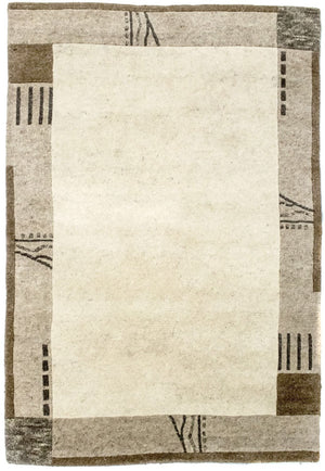 Nepal Teppich 174 x 122 cm - beige