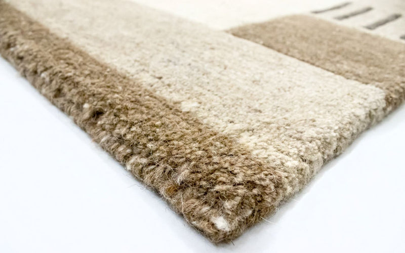 Nepal Teppich 174 x 122 cm - beige