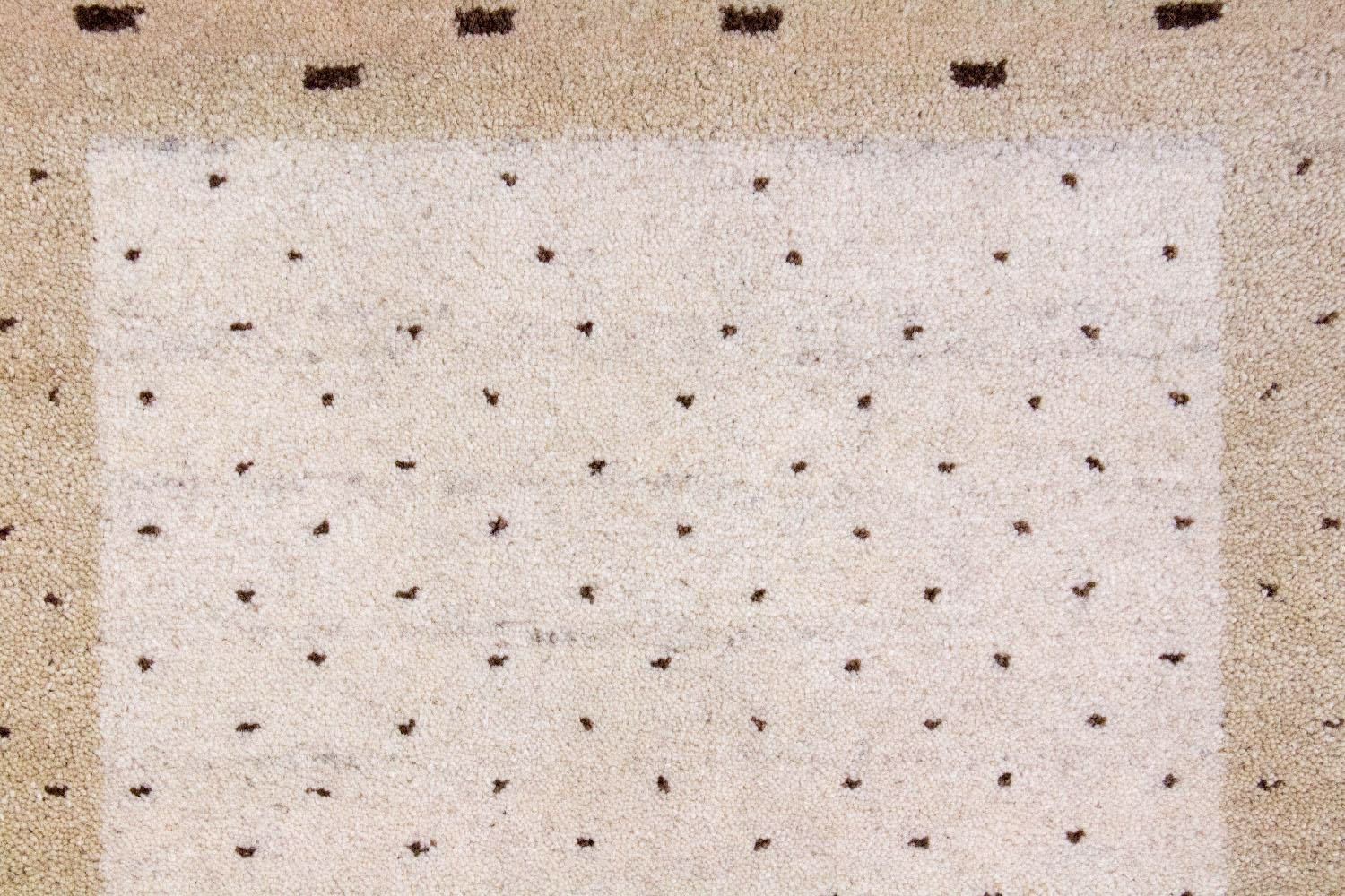 Gabbeh Teppich - Indus 136 x 72 cm - beige