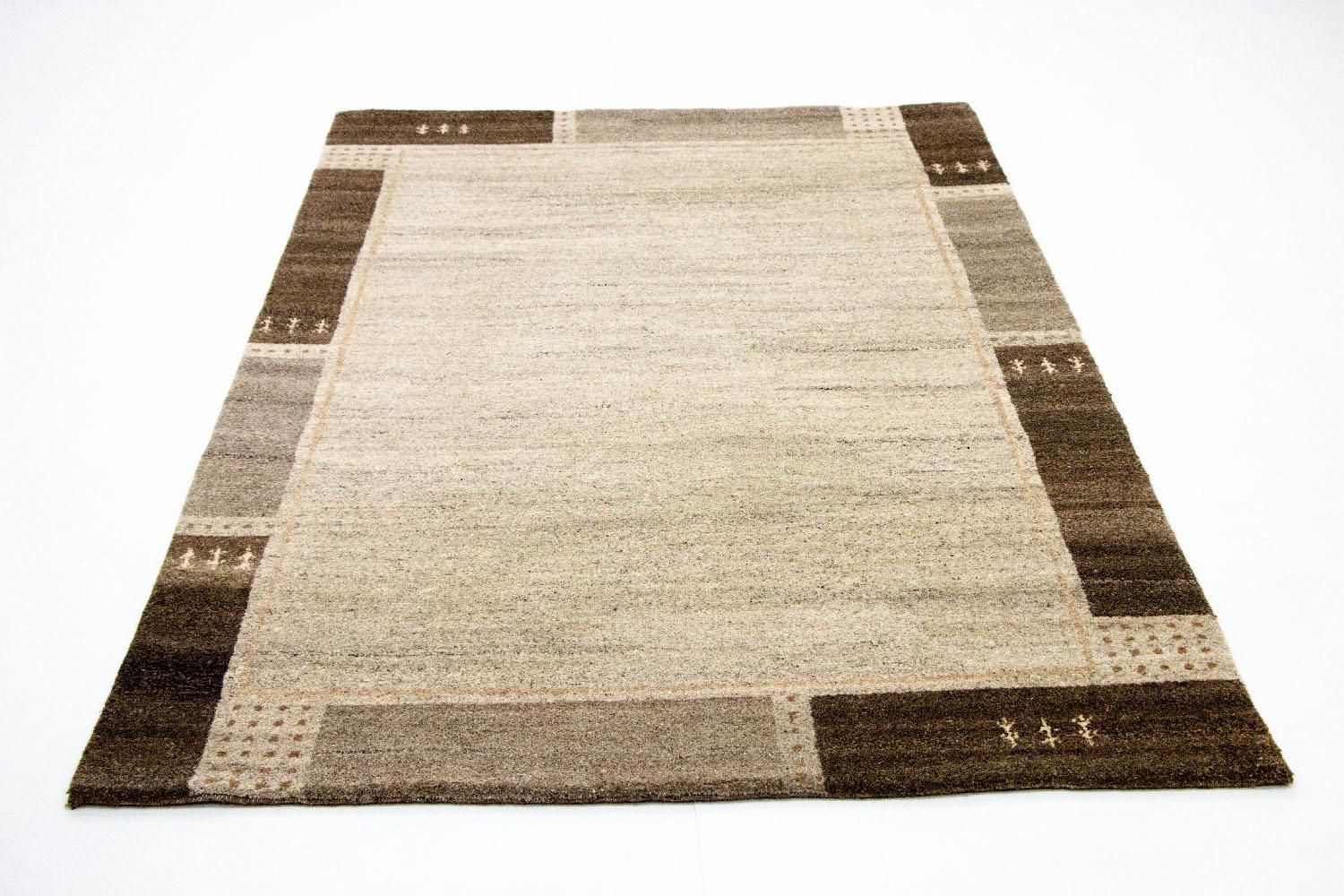 Gabbeh Teppich - Indus 200 x 139 cm - beige