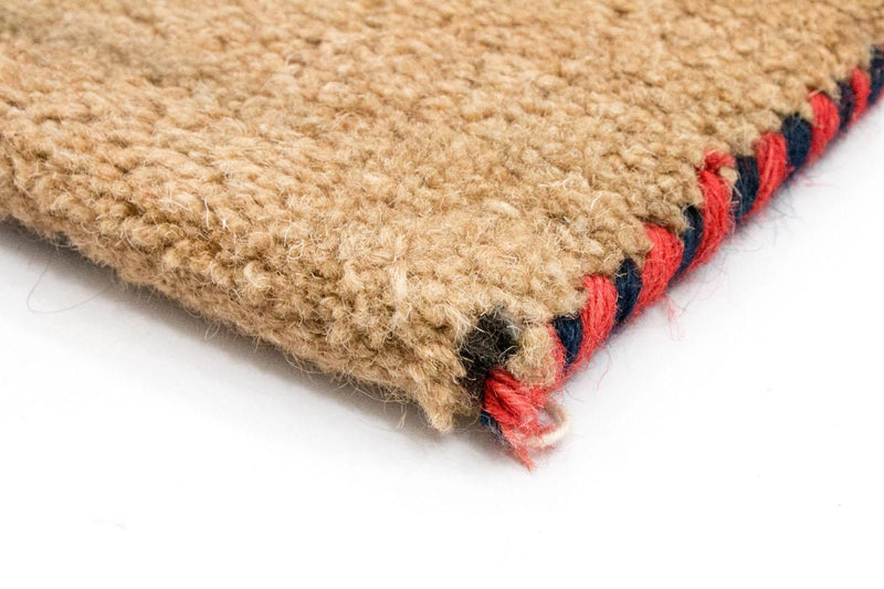 Gabbeh Teppich - Indus 132 x 68 cm - beige